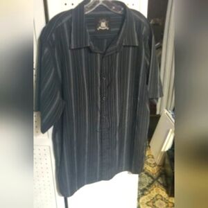 Vision Streetwear black striped shirt